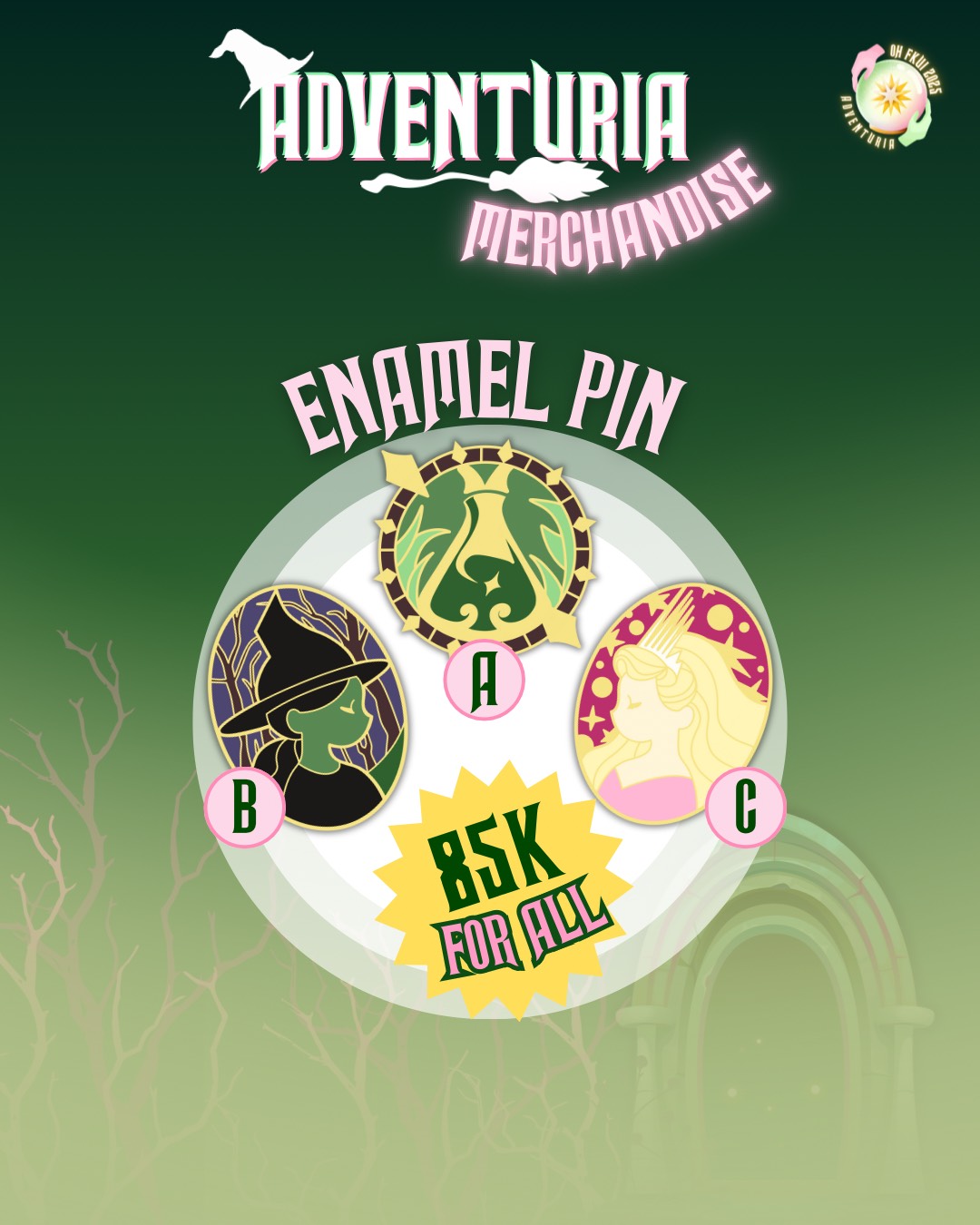 Enamel Pin Set